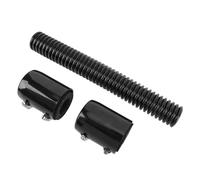 WINH Kit de Manguera de Radiador con Abrazadera de Tapa, Manguera de de Radiador de Refrigerante de Acero Inoxidable de 12 Pulgadas, Uso de óxido y Duración para 1 3/4in 1 /2in /4 pulg. (BLACK)