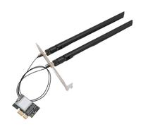 WINH Tarjeta de Red 5G Tarjeta Adaptadora WiFi PCIe de Alta Velocidad 2.4G 5G 867Mbps Conexión Estable para Computadora con, Fácil Instalación para un Operativo Adecuado (Antena Desmontable)