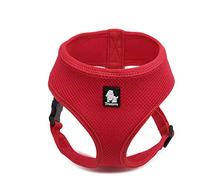 WINHYEPET arnés para Perro, Tela de Malla Suave, cómodo ventilación, botón Ajustable Que se Puede Utilizar con el Chaleco para Mascotas WHPEU11911, 8 Colores, 5 tamaños