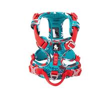 WINHYEPET True Love Arnés para perro sin tirones, arnés ajustable para exteriores con chaleco reflectante de nailon suave para mascotas, adecuado para razas pequeñas, medianas y grandes TLH5653