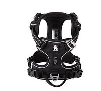 WINHYEPET True Love Arnés para Perros sin tirones Arnés para Mascotas Extra Reflectante para Perros pequeños, medianos y Grandes Ajustable de Malla Suave Acolchado Fácil Control TLH56512