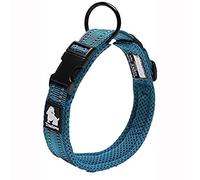 WINHYEPET True Love Collar para Perro Forro sándwich Reflectante Correas de Nailon Cómodo y Seguro Hebilla Ajustable Conveniente para Anillo de Cuello pequeño/Mediano/Grande TLC5011