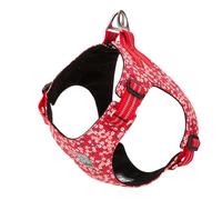 WINHYEPET Truelove TLH1912 - Arnés para mascotas, diseño floral floral, tipo chaleco para perro, cadena para caminar, pequeño, mediano, cachorro, gato, algodón, estampado
