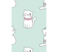 Wink! A Kawaii Cat Notebook for Girls: Cute Lined Journal for Notes, School, or Gifting: Adorable 6x9 paperback with 120 lined pages - perfect for ... a graduation gift for students & cat lovers