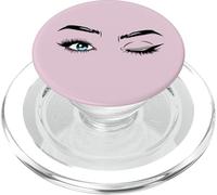 Wink Winking Eye Sexy Flirty Flirt Pretty Eyes PopSockets PopGrip para MagSafe