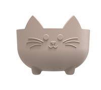 Winkee - Colador de cocina gato I Colador de pasta de plástico I Práctica ayuda para verter I Utensilios de cocina I Colador giratorio