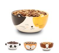 Winkee - Tazón de cereales gato I Bonito tazón de cerámica I Tazón con aspecto de zorro I Regalos para cumpleaños, Navidad, San Valentín