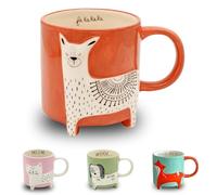 Winkee - Cute Animal Taza de Café Lama Lenny I La dulce taza de llama I XXL Taza de aprox. 500 ml I Cute Coffee Mug