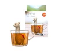 Winkee - Cute Animal Teesieb I Tea Huevo para Té suelto I Infuser de té divertido I Colador de té para taza I Colador de especias de silicona I Bola de té Figura de animal (llama)