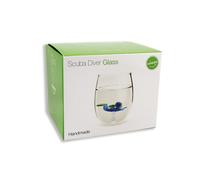 Winkee - Drinking Glasses - Handmade Scuba Diver NUEVO