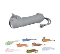 Winkee Lea I - Linterna de gato pequeña con luz LED recargable I con batería I Aprox. 12 horas de duración de la batería