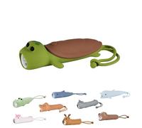 Winkee - Linterna de tortuga I Pequeña linterna LED recargable I Con batería I Duración de la batería aprox. 12 horas