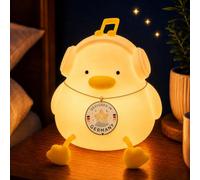 Winkee - Luz nocturna de pato Jamie I Luz nocturna Baby I Luz de lactancia regulable Touch I Lámpara de noche Carga USB