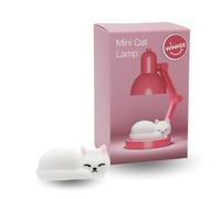 Winkee - Mini lámpara de planta, zorro y gato | Lámpara de noche portátil para habitación infantil | Mini lámpara de lectura (gato)