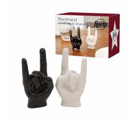 Winkee Rock Hand - Salero y pimentero de cerámica
