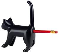 Winkee - Sacapuntas de gato con sonido | Sacapuntas con sonido Miau | Sacapuntas con recipiente | Sacapuntas para girar | Pencil Sharpener | Regalo de escolarización, Navidad