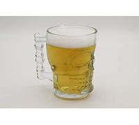 Winkee - Vaso de cerveza con calavera, 0,4 litros
