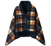 WINKEEY Manta con Capucha de Invierno Frazada Forro Polar, Suave, cálida, Sudadera con Capucha acogedora Manta térmica, Primero Amarillo
