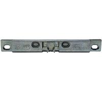 Winkhaus Pestillo para puerta de balcón BK WSK 52 en plata para puerta de terraza y balcón