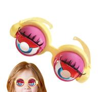 Winking Glasses | Crazy Pull-String Prank Toys | Adults Costume Eye Ball Glasses | for Women Men Adults Stage Photo Booth Cosplay Performance Game Birthday