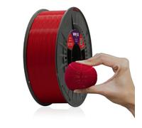 WINKLE Filamento Flexible TPE Rojo Diablo | Filamento Impresora 3D | Filamento Flexible TPE 1,75mm 200g | TPE Rojo | Flexibilidad y Tenacidad | Bobina 200g