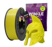 WINKLE Filamento PETG Amarillo Limón 1.75mm 1kg, Filamento Impresora 3D | Compatible con Mayoría Impresoras 3D, Precisión Dimensional +/- 0.03mm, Fabricado en España