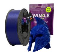 WINKLE Filamento PETG Azul Royal 1.75mm 1kg, Filamento Impresora 3D | Compatible con Mayoría Impresoras 3D, Precisión Dimensional +/- 0.03mm, Fabricado en España