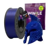 WINKLE Filamento PETG Azul Royal 1.75mm 300g, Filamento Impresora 3D | Compatible con Mayoría Impresoras 3D, Precisión Dimensional +/- 0.03mm, Fabricado en España