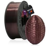 WINKLE Filamento PETG Cristal Malva Oscuro | Filamento Impresora 3D | Filamento PETG 1,75mm 1kg | Compatible con Mayoría Impresoras 3D | PETG Malva | Precisión Dimensional | Bobina 1kg