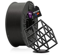 WINKLE Filamento PETG Fibra de Carbono | Filamento para Impresora 3D | Filamento PETG 1,75mm 300g | Filamento 3D Carbono | PETG Negro Carbón | PETG CF | Precisión Dimensional | Bobina 300g