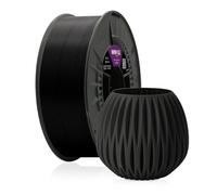 WINKLE Filamento PLA 850 Negro Azabache | Filamento Impresora 3D | Filamento PLA 850 1,75mm 1kg | PLA 850 Negro | PLA Ingeo | Resistente a Alta Temperatura | Bobina 1kg