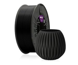 WINKLE Filamento PLA 850 Negro Azabache | Filamento Impresora 3D | Filamento PLA 850 1,75mm 1kg | PLA 850 Negro | PLA Ingeo | Resistente a Alta Temperatura | Bobina 1kg