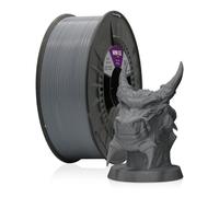 WINKLE Filamento PLA 870 Gris Ceniza | Filamento Impresora 3D | Filamento PLA 870 1,75mm 1kg | PLA 870 Gris | PLA Ingeo | Proceso de Recocido | Dureza Extrema | Bobina 1kg