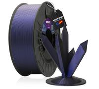 WINKLE Filamento PLA HD 1.75mm Azul Galaxia 1kg, Filamento Impresora 3D | Filamento PLA Azul Galaxia, Acabado Interferencia, Precisión Dimensional +/- 0.05mm, Bobina 1kg