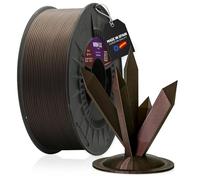 WINKLE Filamento PLA HD 1.75mm Bronce Oscuro 1kg, Filamento Impresora 3D | Filamento PLA Bronce Oscuro, Acabado Interferencia, Fabricado en España, Precisión Dimensional +/- 0.05mm, Bobina 1kg