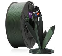 WINKLE Filamento PLA HD 1.75mm Verde Esmeralda 1kg, Filamento Impresora 3D | Filamento PLA Verde Esmeralda, Acabado Interferencia, Fabricado en España, Precisión Dimensional +/- 0.05mm, Bobina 1kg