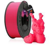 WINKLE Filamento PLA HD Fluor 1.75mm Rosa 300g, Filamento Impresora 3D | Filamento Rosa Eléctrico Acabado Fluorescente, Fabricado en España, Precisión Dimensional +/- 0.03mm