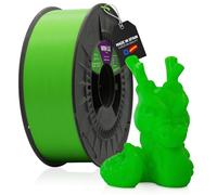 WINKLE Filamento PLA HD Fluor 1.75mm Verde 300g, Filamento Impresora 3D