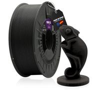 WINKLE Filamento PLA Mate 1.75mm, Negro Grafito 1kg, Filamento Impresora 3D | Filamento PLA Negro Mate, Fabricado en España, Precisión Dimensional +/- 0.05mm, Bobina de 1kg