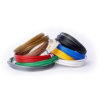 WINKLE Filamento PLA para Boli 3D Pack Fluor-Madera | Filamento Impresora 3D | PLA 200g | Bobina 200g | Recargas Boli 3D | PLA Bolígrafo 3D | Plumas de Impresión 3D
