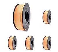 Winkle Filamento PLA | Pla 1.75mm | Filamento Impresión | Impresora 3D | Filamento 3D | Color Marrón Piel | Bobina 300gr (Paquete de 5)