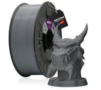 WINKLE Filamento PLA PRO 1,75mm Gris Ceniza | Bobina de 1kg | Alta Precisión Dimensional para Impresión 3D | Resistencia Mecánica y Térmica Superior | HDT de 95ºC | Alto Nivel de Detalle