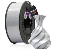 WINKLE Filamento PLA Silk (Seda) Oro Blanco | Filamento Impresora 3D | Filamento PLA 1,75mm 1kg | PLA Blanco | Acabado Suave y Sedoso | Precisión Dimensional | Bobina 1kg