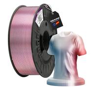 WINKLE Filamento PLA Silk Tricolor (Seda) 1.75mm 1kg Azul, Blanco y Rojo, Filamento Impresora 3D, Acabado Bandera Francia, USA, UK, Países Bajos, Precisión Dimensional +/- 0.05mm, Edición Mundial 2026