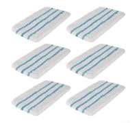 Winlaovate Almohadillas de tela de repuesto de microfibra para mopa de vapor, almohadillas de limpieza lavables para mopas de vapor SM1600/SM1610/SM1620/HSM13E1, fijación rápida, polvo de pelo de