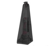 Winlaovate Bolsa de almacenamiento para aspiradora vertical 210D, negra de 50 x 15 x 15 pulgadas, cubierta antipolvo impermeable Oxford, con bolsillo adicional, para accesorios funda protectora (negro