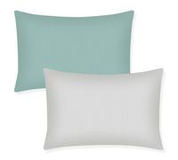 Winmany Fundas de almohada de muselina de algodón para bebés, niñas y niños, fundas de almohada de viaje con diseño de sobres, accesorios para cuna, se adapta a almohadas de 33 x 45 cm, 35,5 x 48,3 cm