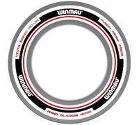 WINMAU Anillo envolvente para tablero de dardos, color blanco y rojo, protector de pared para tablero de dardos