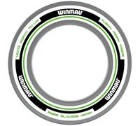 WINMAU Anillo envolvente para tablero de dardos, color blanco y verde, protector de pared