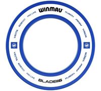 WINMAU Anillo envolvente para tablero de dardos Pro Line 1.0 y 2.0 rojo, azul, negro y blanco, protector de pared